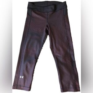 UNDER ARMOUR Womens size MEDIUM HEAT GEAR COMPRESSION CAPRIS